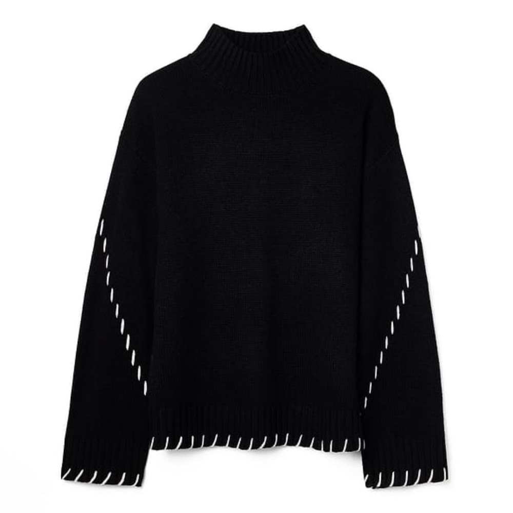 Black Knit Sweater